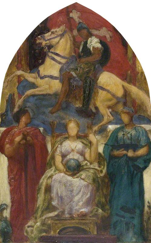 Sketch for Composition, 1868, Frederic Leighton
