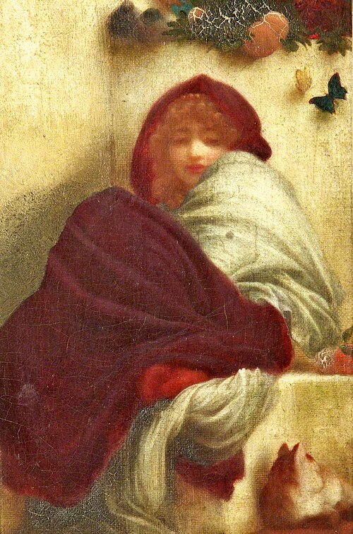 A Sunny Corner, , Frederic Leighton
