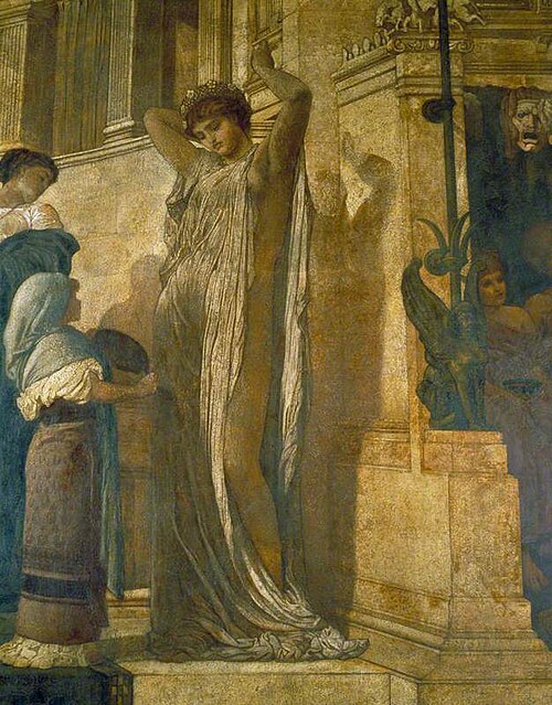 The Arts of Industry as Applied to Peace (sketch for a wall painting in the Victoria and Albert Muse, 1872, Frederic Leighton