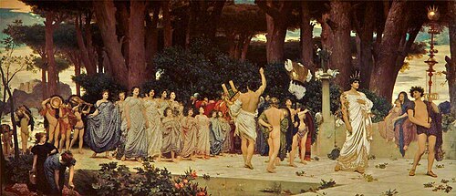 The Daphnephoria, 1876, Frederic Leighton