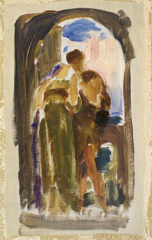 Colour Sketch for 'Wedded', 1882, Frederic Leighton