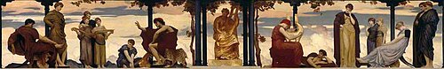 Music, 1885, Frederic Leighton
