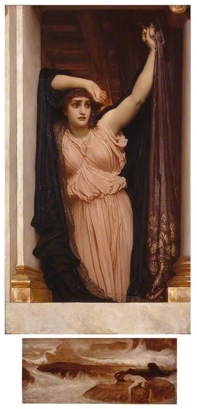 The Last Watch of Hero, 1887, Frederic Leighton