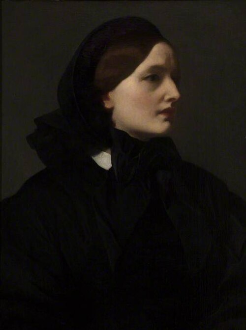 Mrs Sutherland Orr (1828–1903), 1889, Frederic Leighton