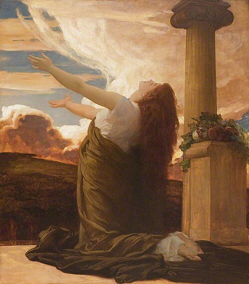 Clytie, 1895, Frederic Leighton