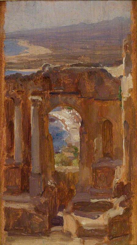 Taormina, 1875, Frederic Leighton