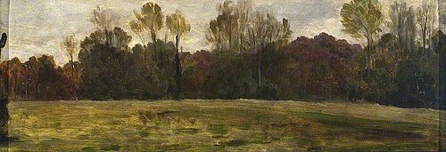 Study of Landscape, Scotland, 1890, Frederic Leighton