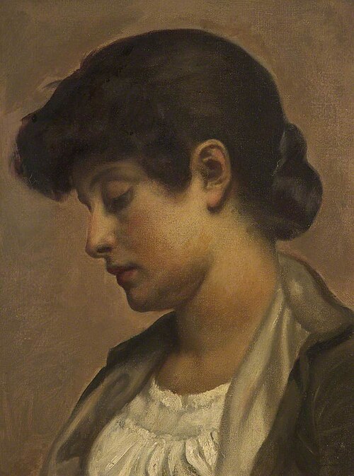 An Headoga Girl, , Frederic Leighton