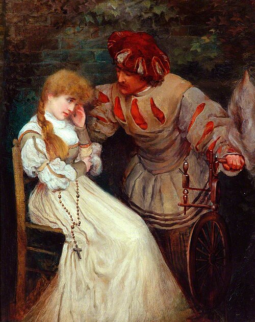 Faust and Marguerite, 1874, Frederic Leighton