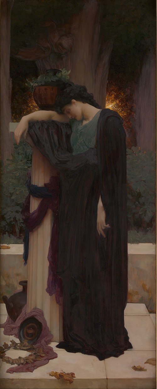 Lachrymae, 1895, Frederic Leighton