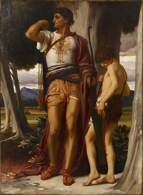 Jonathan's Token to David, 1868, Frederic Leighton