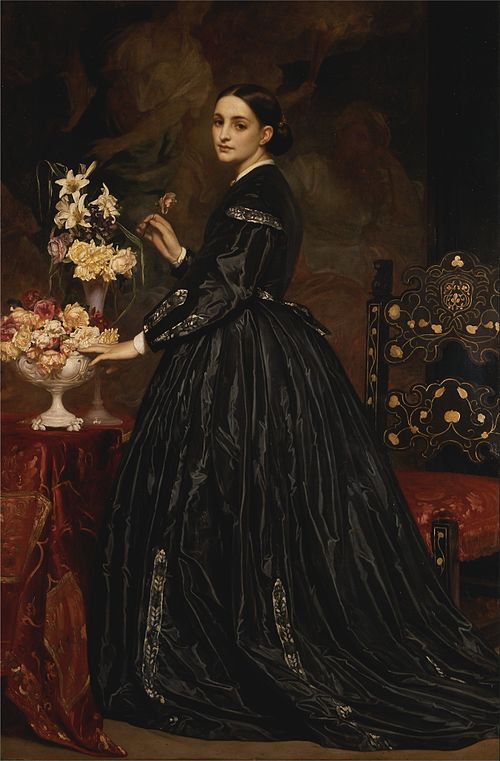 Mrs. James Guthrie, 1864, Frederic Leighton