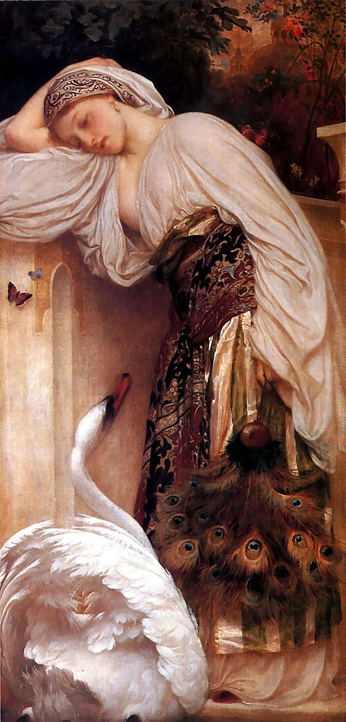 Odalisque, 1862, Frederic Leighton