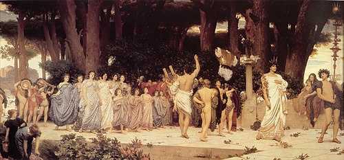 Daphnephoria, 1876, Frederic Leighton