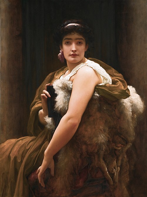 Twixt hope and fear, 1895, Frederic Leighton
