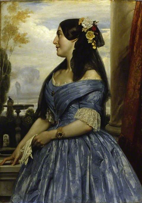 Miss Laing, 1853, Frederic Leighton