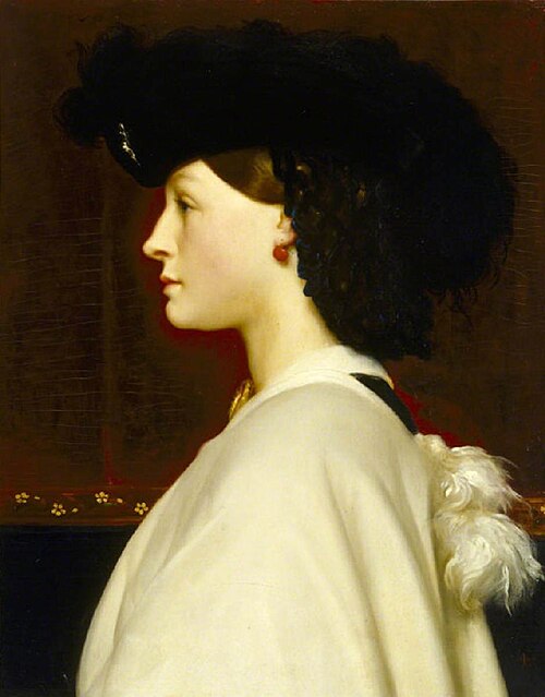 Augusta Frances Anne Hoare (1845-1922), 1860, Frederic Leighton