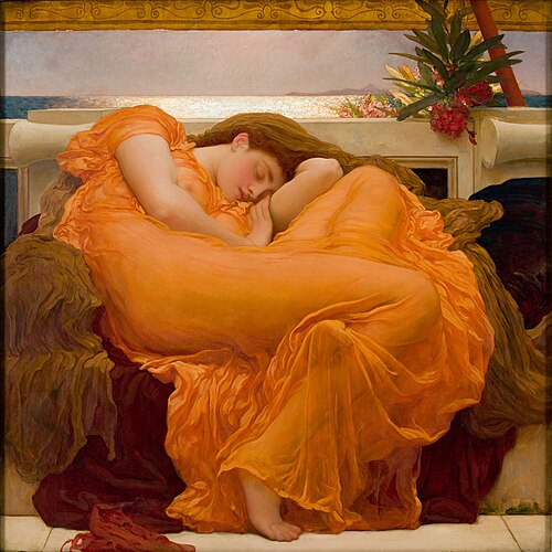 June flamboyante, 1895, Frederic Leighton
