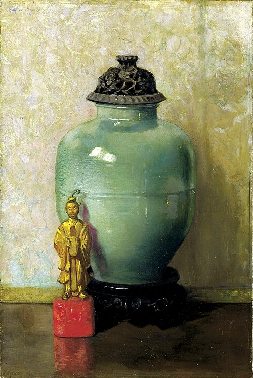 Green Chinese Jar, 1924, Ruth Payne Burgess