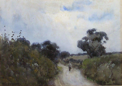 A Surrey Lane, , Margaret Stoddart