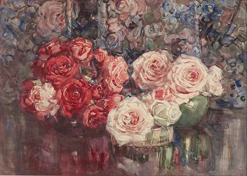 Roses, 1920, Margaret Stoddart