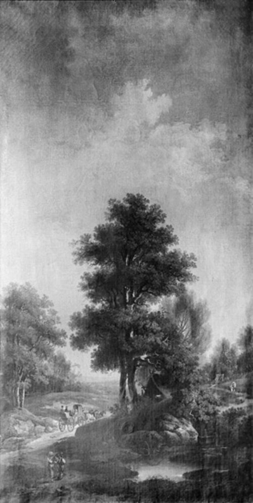 Komponierte Landschaft mit Staffage, 1775, Heinrich Wüest