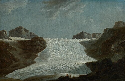 Rhonegletscher, 1772, Heinrich Wüest