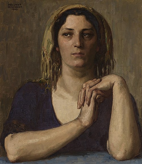 Frauenbildnis, 1909, Hellmut Eichrodt