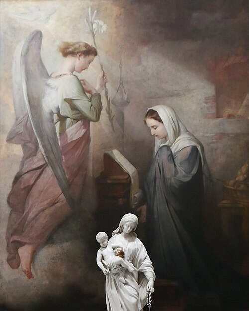 l'Annonciation (Melchior Doze), 1865, Melchior Doze