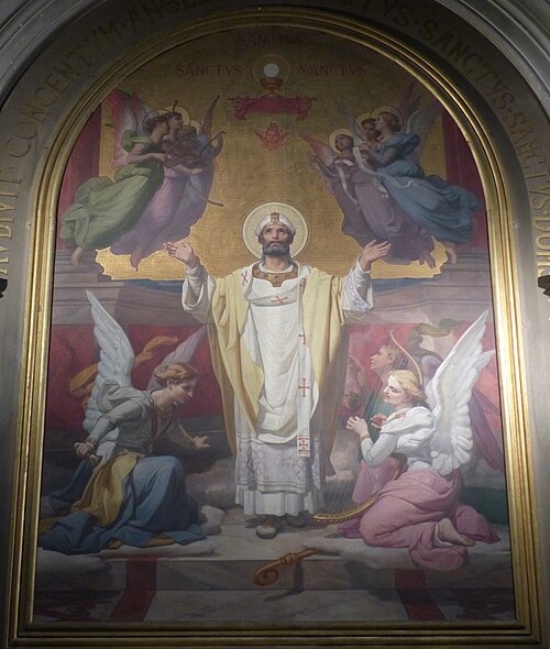 l'Extase de saint Firmin (Melchior Doze), 1883, Melchior Doze