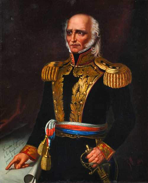 Retrato del General Jose Gervasio Artigas.png, 1884, Giuseppe Maraschini
