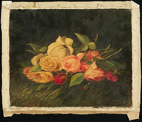 Roses, 1865, Thomas Addison Richards