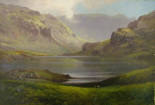 Seathwaite Tarn, 1903, Henry Robinson Hall