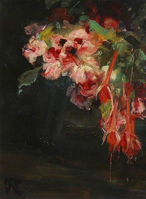 Still Life with Fuschias, , Joseph Thorburn Ross