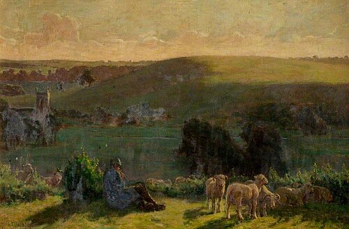 In the Down Country, 1900, Arthur Tomson