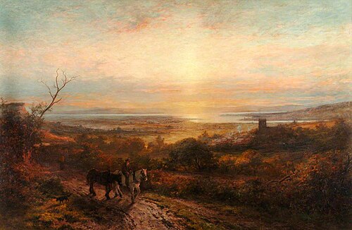 The Meeting of the Mersey and the Weaver, 1874, John Finnie
