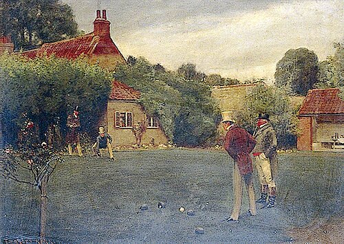 A Game of Bowls, , Charles Henry Malcolm Kerr