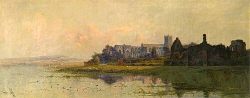 The Priory and Constable's House, Christchurch, Dorset, 1894, Sidney Pike