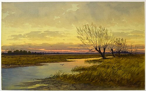 The Approach of Evening, , George Emerick Essig