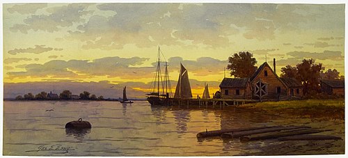 Sunset after a Rain, , George Emerick Essig