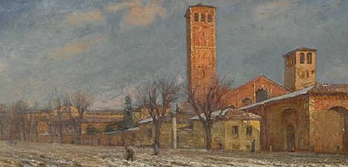 Chiesa di Sant'Ambrogio a Milano, 1900, Carlo Paolo Agazzi