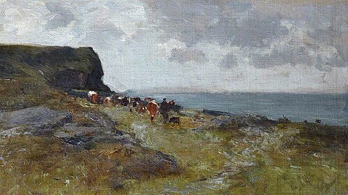 Landscape with Cattle, , Archibald David Reid