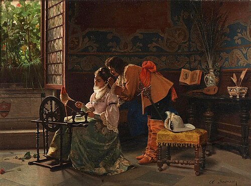 Tentazioni, 1880, Alfonso Savini