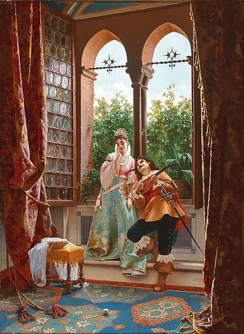 A Serenade, 1908, Alfonso Savini