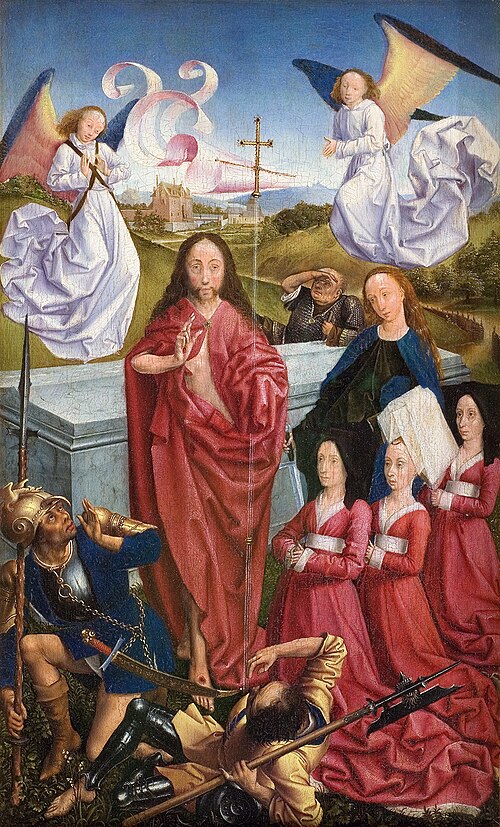 la Résurrection du Christ, 1454, Maître de Dreux Budé