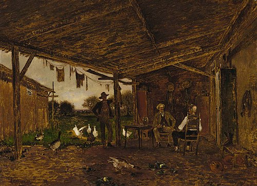 Friendly Neighbors, 1909, Alfred Cornelius Howland