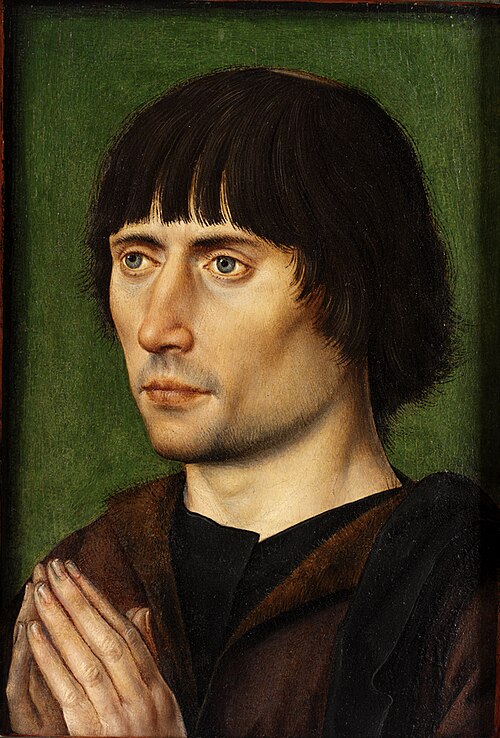 Portrait of a Cleric, 1490, Maître brugeois de 1473
