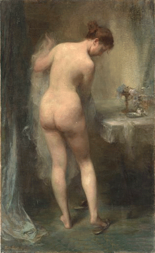 Chez elle, 1909, Armand Berton
