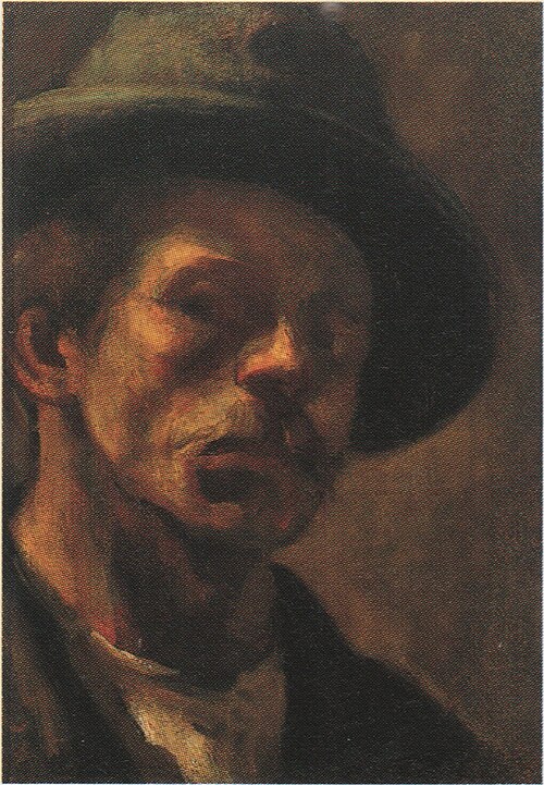 Zelfportret (?), 1906, Theo van Doesburg