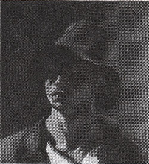 Werkershoofd (zelfportret), 1906, Theo van Doesburg